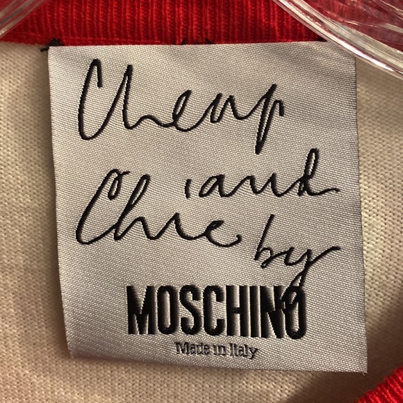 Cheap. And Chic by Moschino excellent condition cardigan - Picture 2 of 4